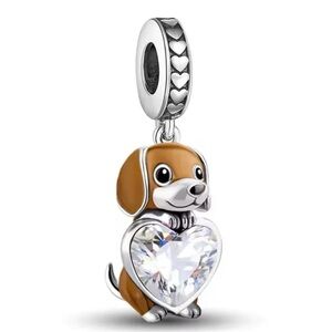 New S925 Dog Pandora Style Charm